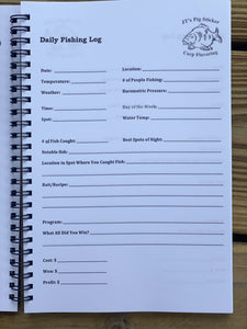 Carp Fishing Log Book